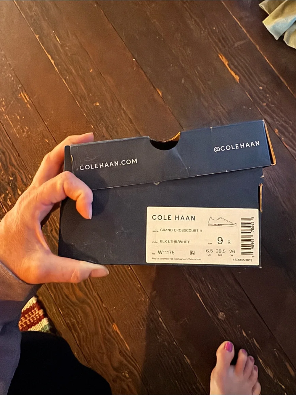 Cole Haan Black Sneakers NWT size 9